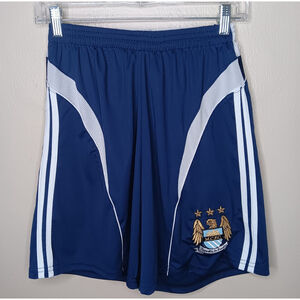 Manchester City MCFC Kids Youth Size Medium Shorts Soccer Football Gama Sports